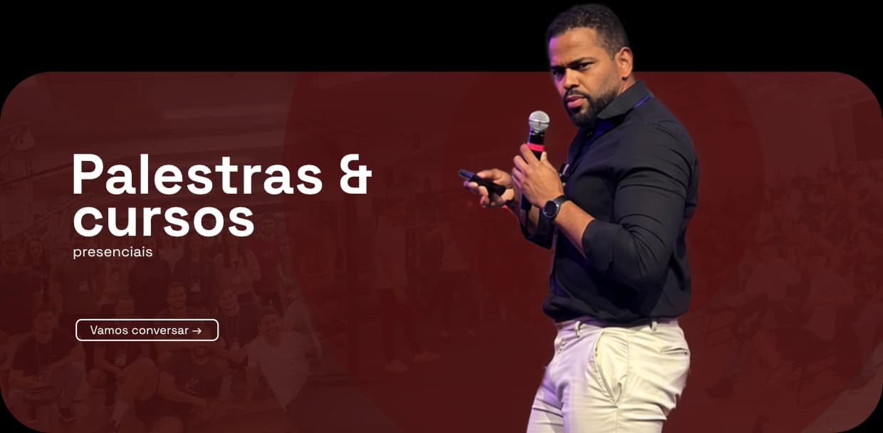 Palestras e cursos presenciais